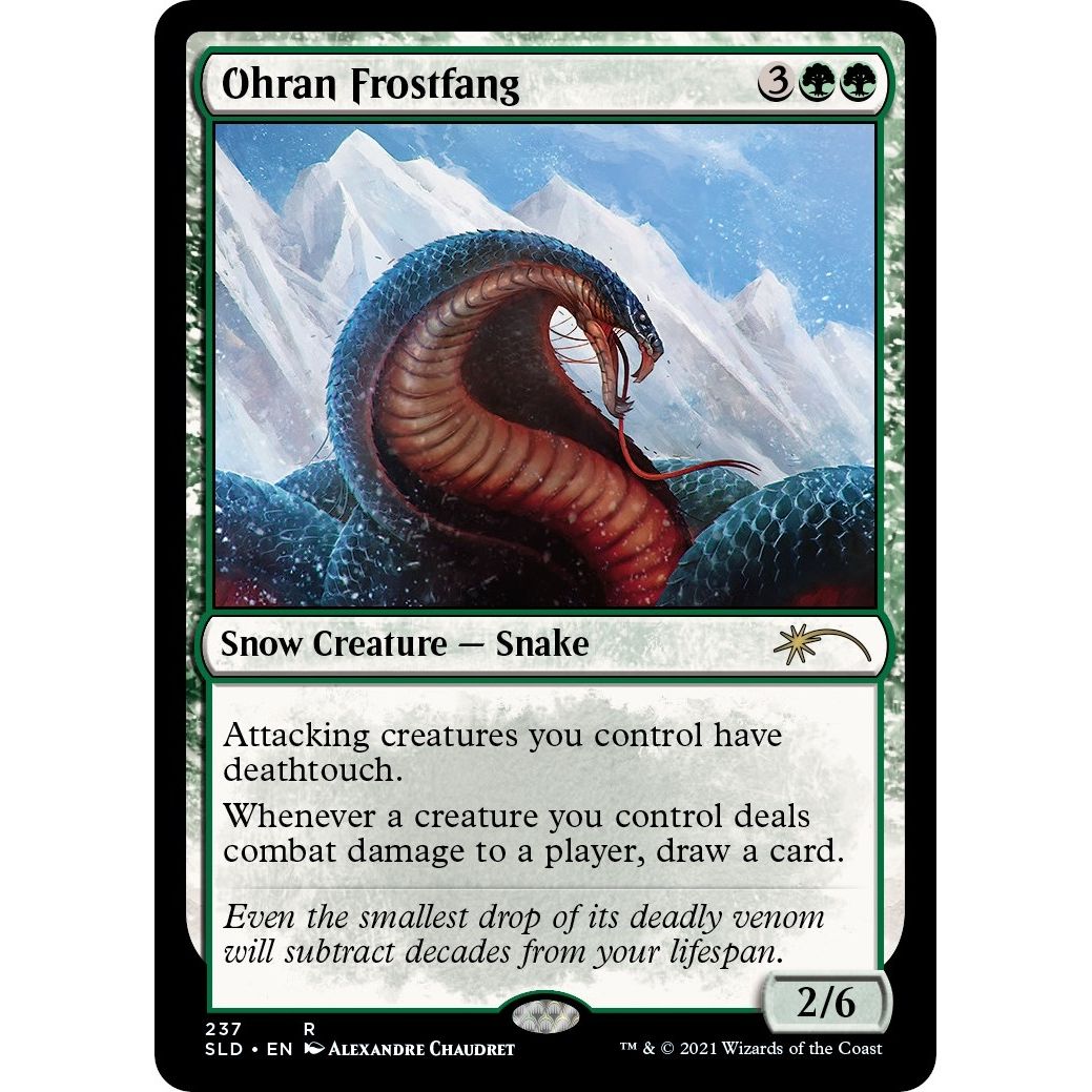 Image for Ohran Frostfang (237) (SLD) - Magic: The Gathering