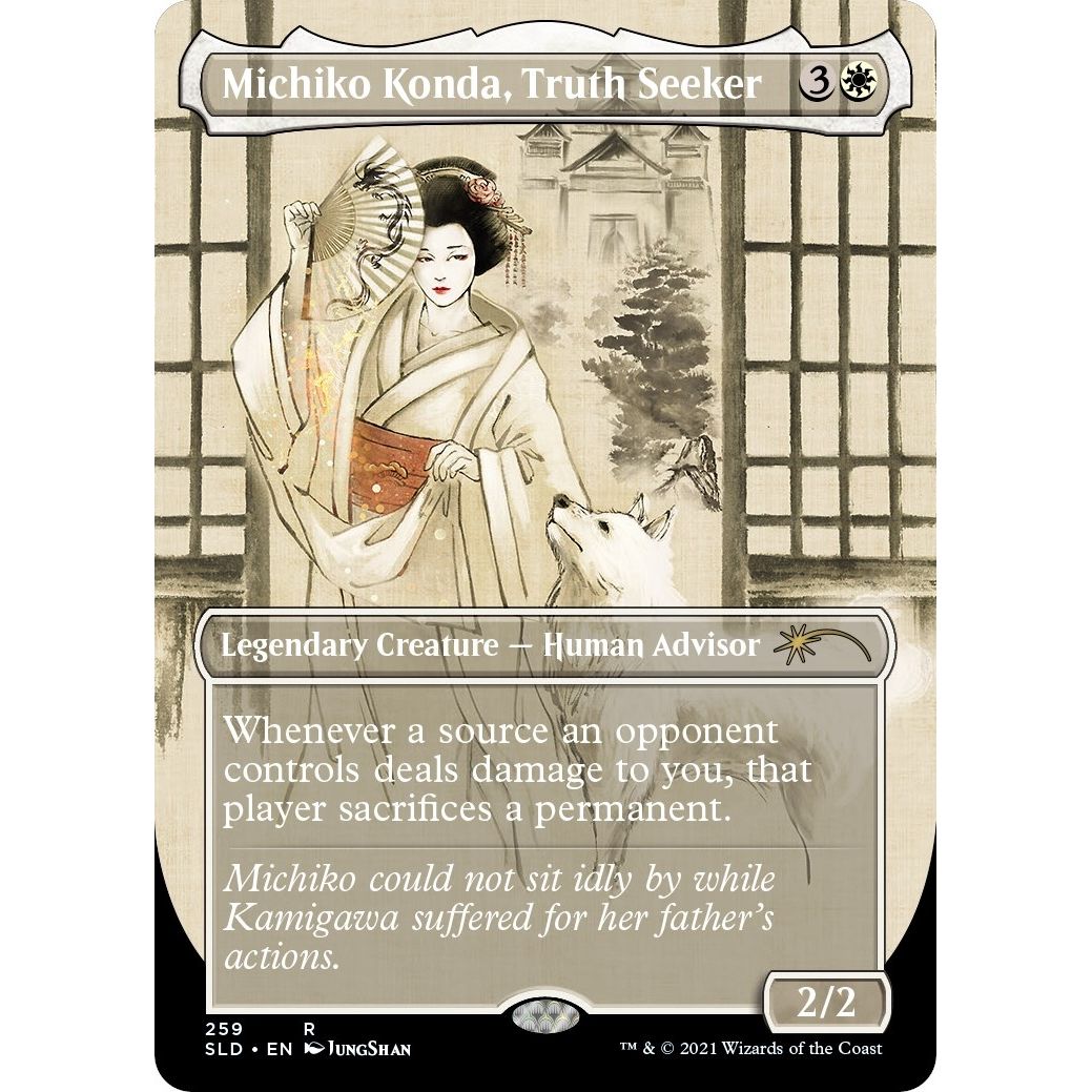 Image for Michiko Konda, Truth Seeker (259) (SLD) - Magic: The Gathering