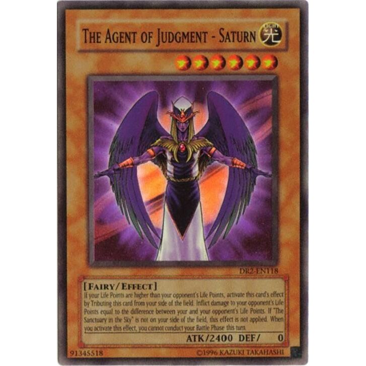 Image for The Agent of Judgment - Saturn (DR2-EN118) (DR2) - YuGiOh