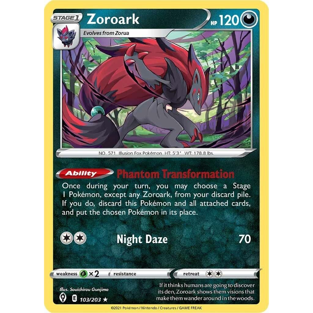Image for Zoroark (103/203) (PR) - Pokemon