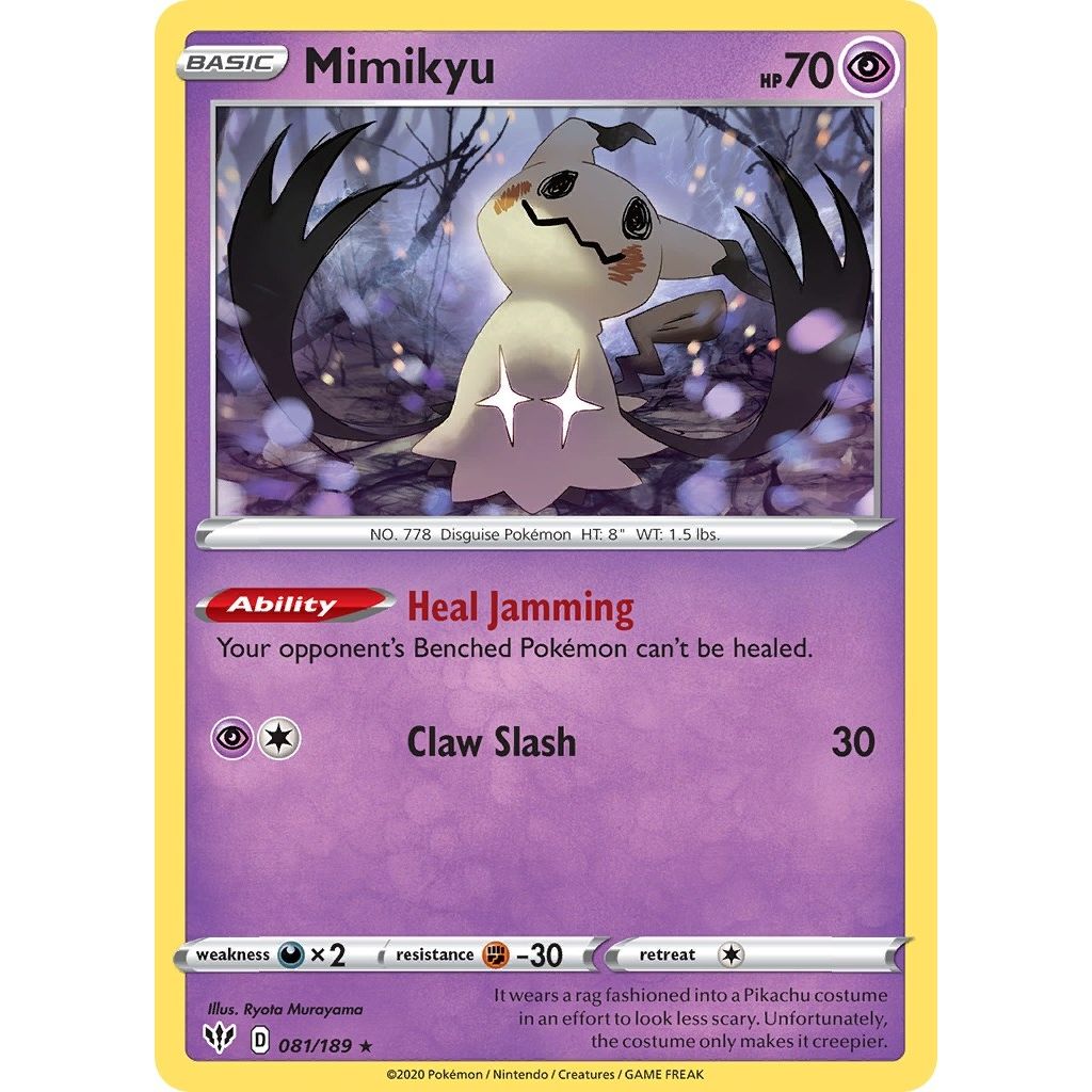 Image for Mimikyu - 081/189 (Cosmos Holo) (081/189) (MCAP) - Pokemon