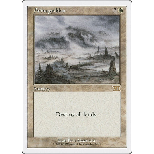Image for Armageddon (4) (6ED) - Magic: The Gathering