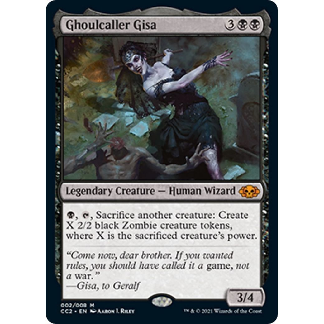 Image for Ghoulcaller Gisa (2) (CC2) - Magic: The Gathering