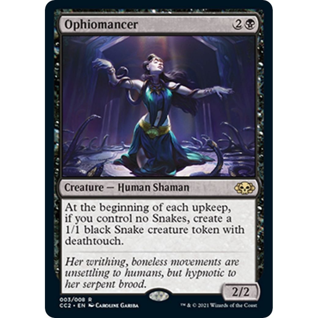 Image for Ophiomancer (3) (CC2) - Magic: The Gathering