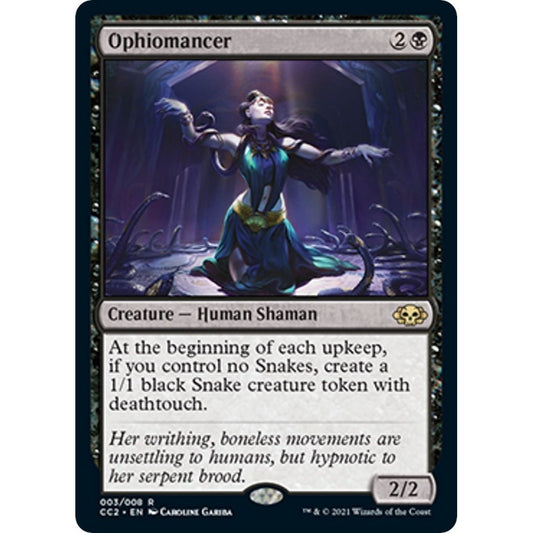 Image for Ophiomancer (3) (CC2) - Magic: The Gathering
