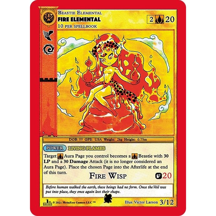 Image for Fire Elemental (2) (CNFE-TD) - MetaZoo