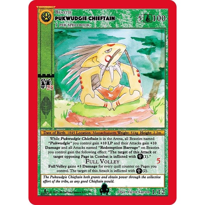 Image for Pukwudgie Chieftain (1) (CNFE-TD) - MetaZoo
