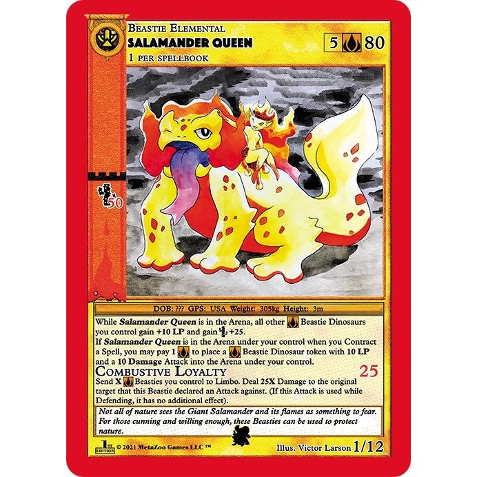 Image for Salamander Queen (1) (CNFE-TD) - MetaZoo