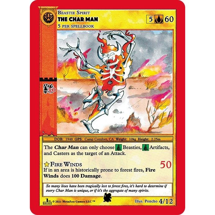Image for The Char Man (4) (CNFE-TD) - MetaZoo