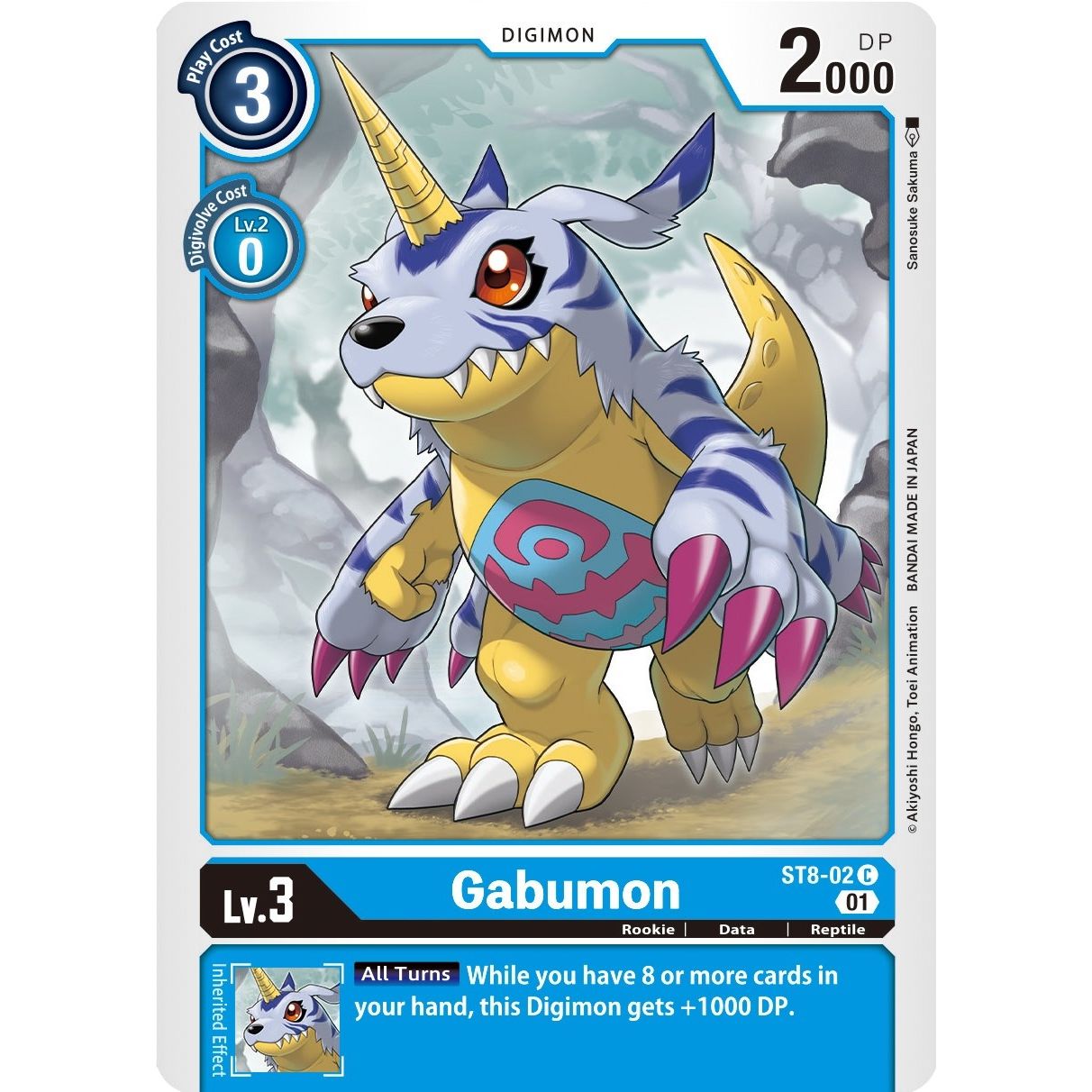 Image for Gabumon (ST8-02 C) (ST-8) - Digimon Card Game