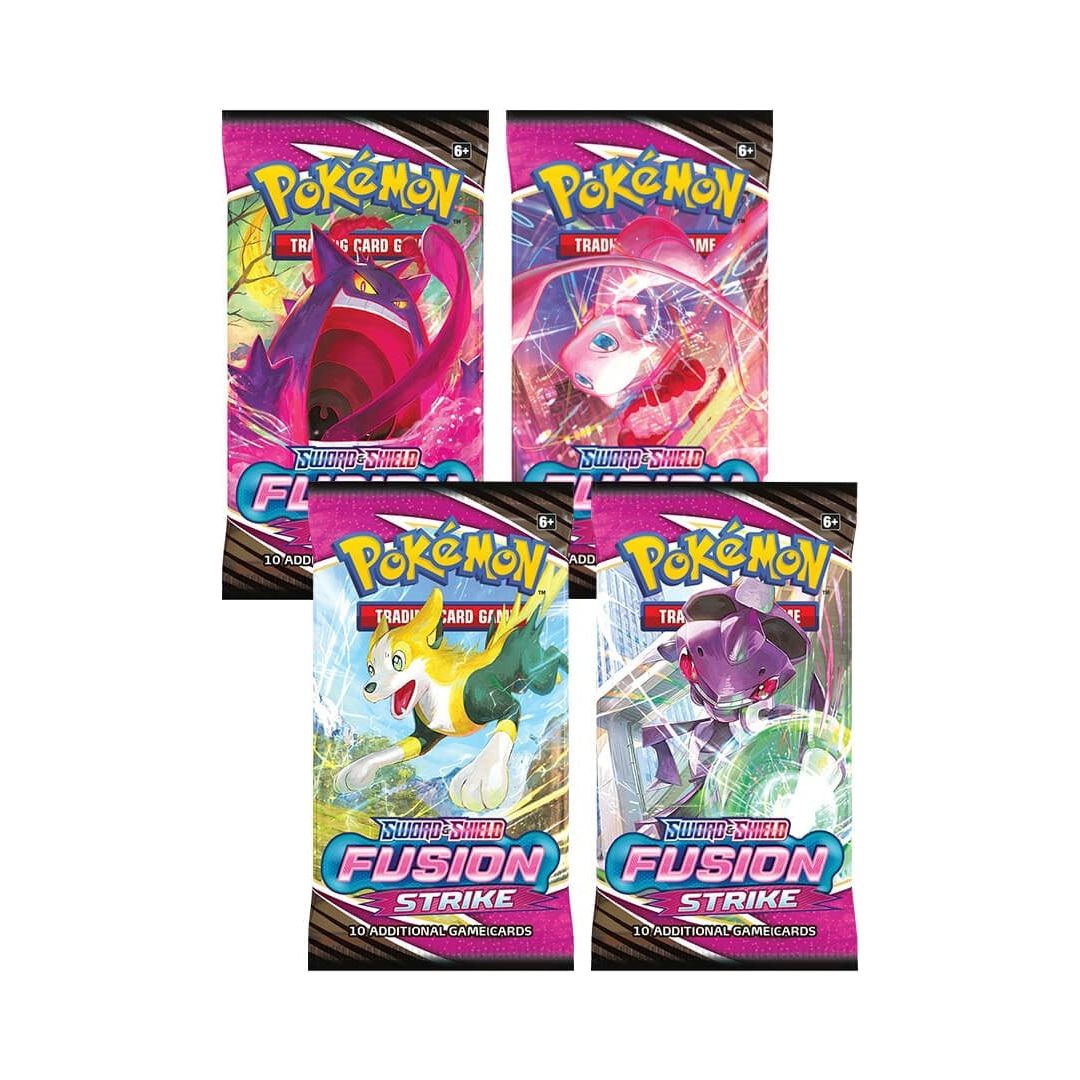 Image for Fusion Strike Booster Pack Art Bundle [Set of 4] - Pokemon