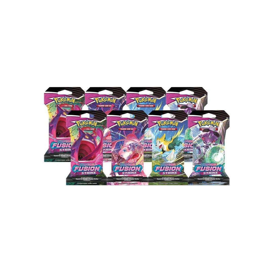 Image for Fusion Strike Sleeved Booster Pack Bundle [Set of 8] - Pokemon