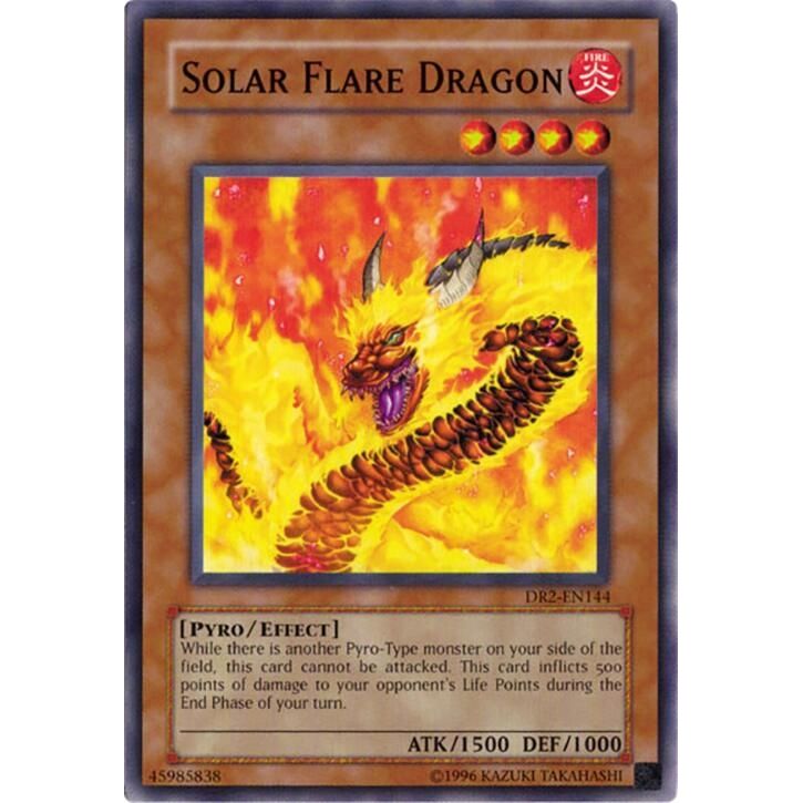 Image for Solar Flare Dragon (DR2-EN144) (DR2) - YuGiOh