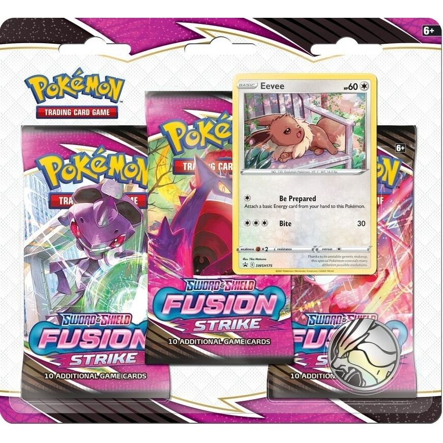 Image for Fusion Strike 3 Pack Blister [Eevee] - Pokemon