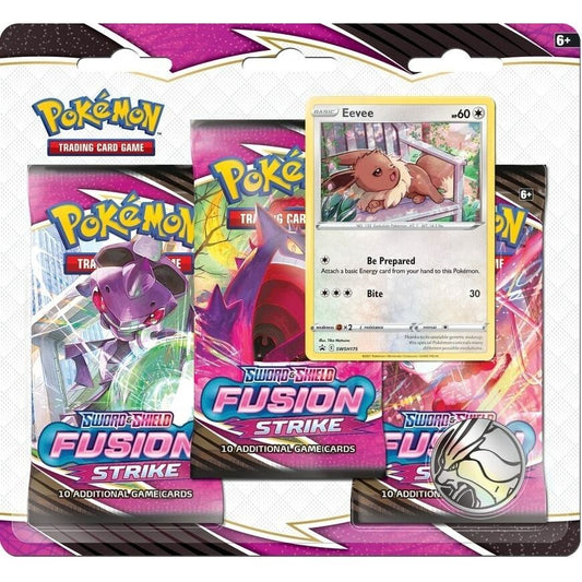 Image for Fusion Strike 3 Pack Blister [Eevee] - Pokemon