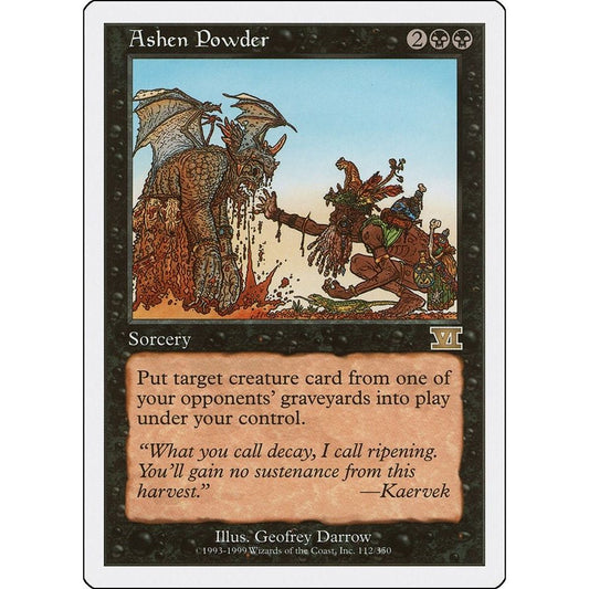 Image for Ashen Powder (112) (6ED) - Magic: The Gathering