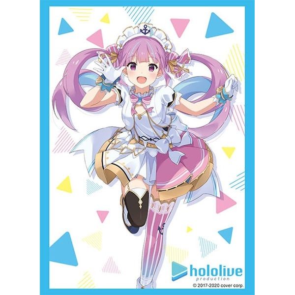 Image for Bushiroad Sleeve Collection HG Vol.2948: Hololive Production - Minato Aqua Hololive 1st fes. "Nonstop Story" ver (75-Pack) - Card Sleeves