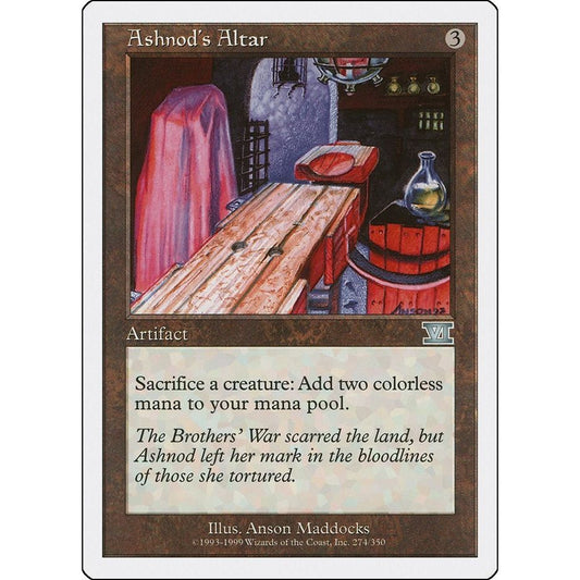 Image for Ashnod's Altar (274) (6ED) - Magic: The Gathering