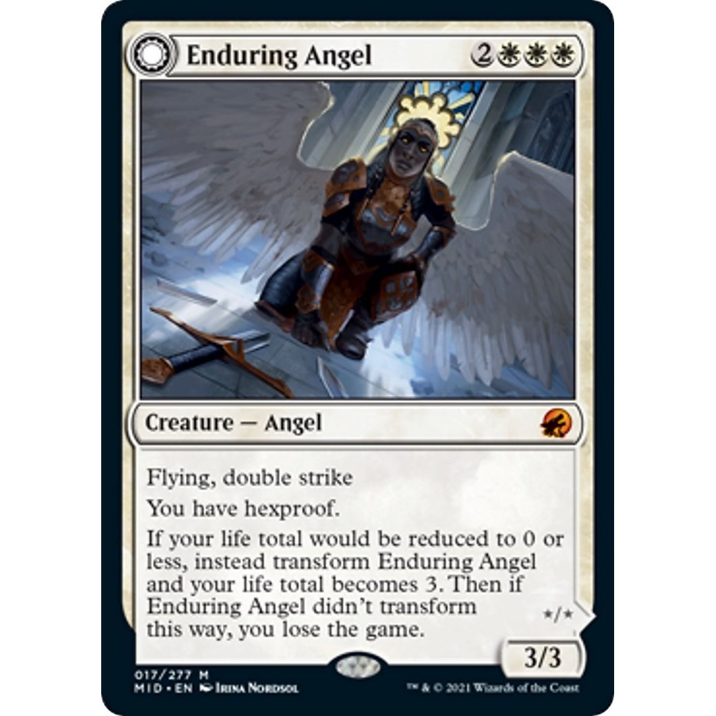 Image for Enduring Angel (17) (MID) - Magic: The Gathering