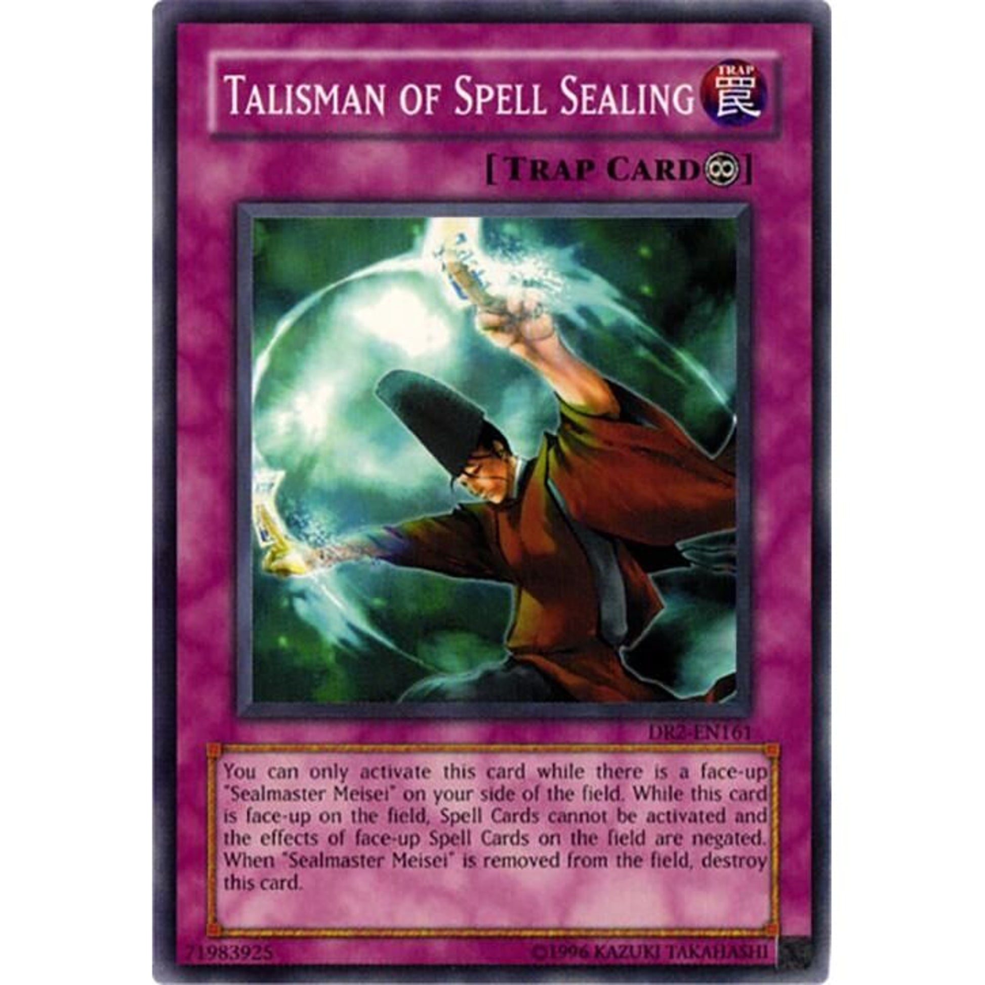 Image for Talisman of Spell Sealing (DR2-EN161) (DR2) - YuGiOh