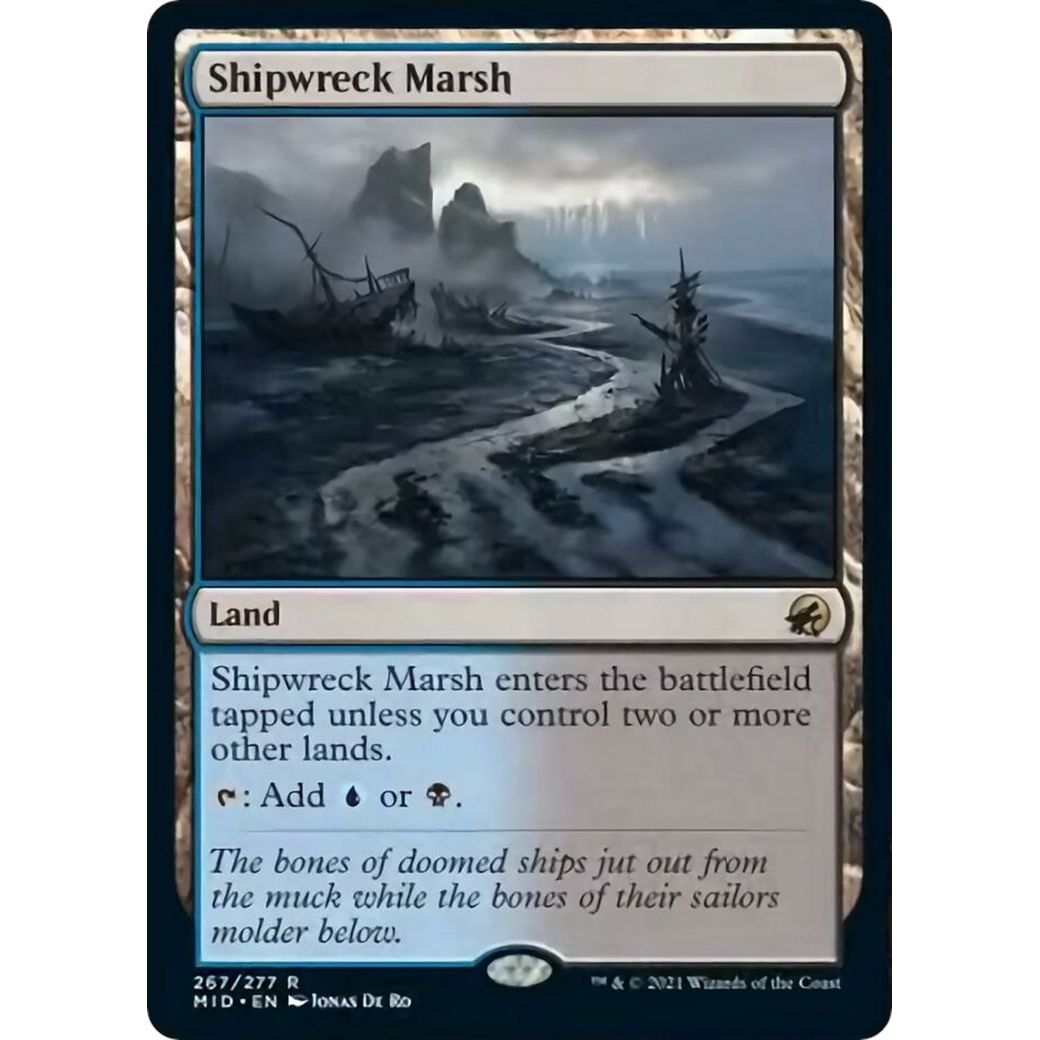 Image for Shipwreck Marsh (267) (MID) - Magic: The Gathering