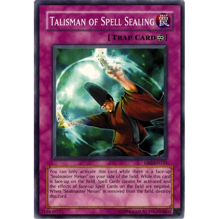 Image for Talisman of Spell Sealing (DR2-EN161) (DR2) - YuGiOh