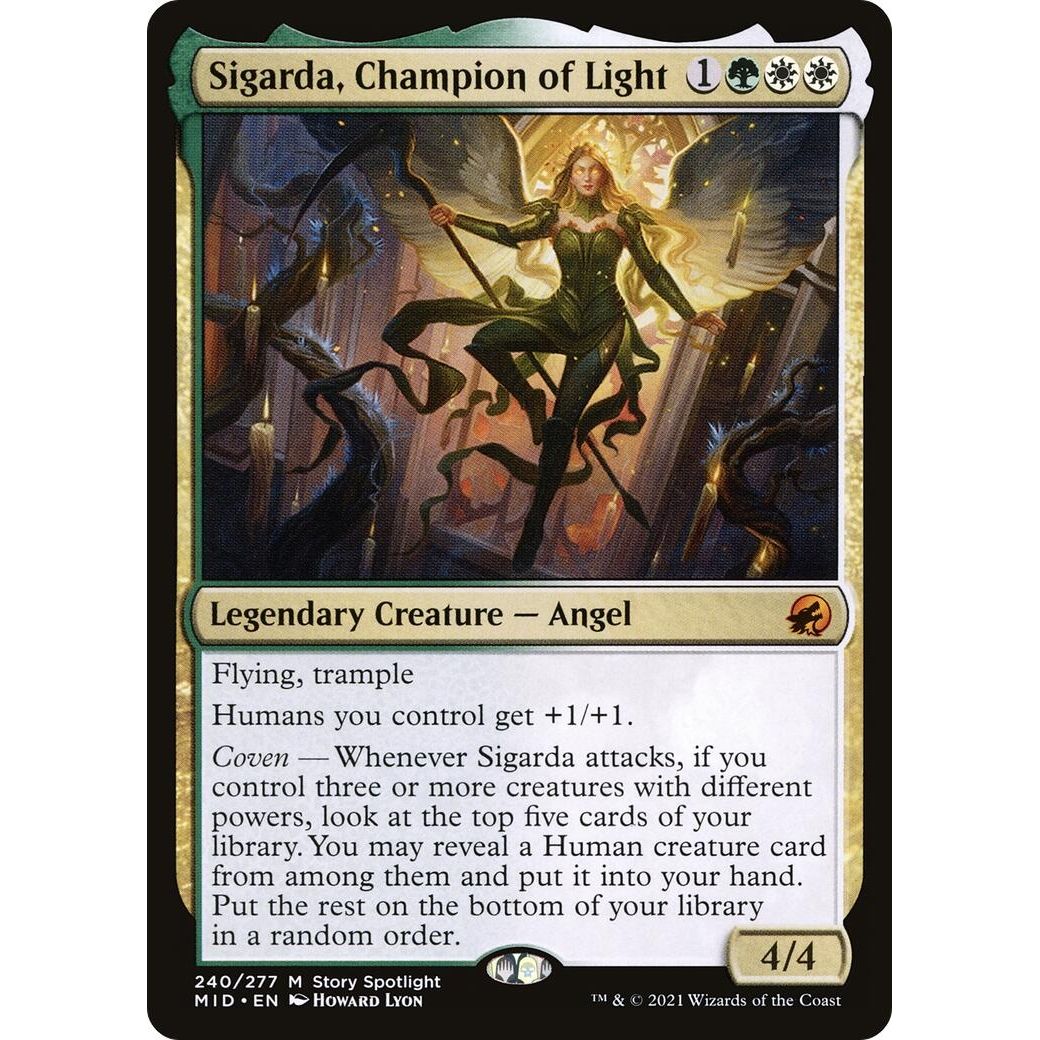 Image for Sigarda, Champion of Light (240) (MID) - Magic: The Gathering
