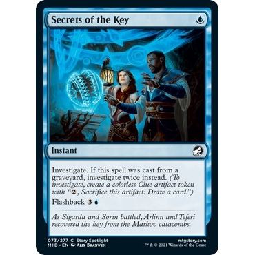 Image for Secrets of the Key (73) (MID) - Magic: The Gathering