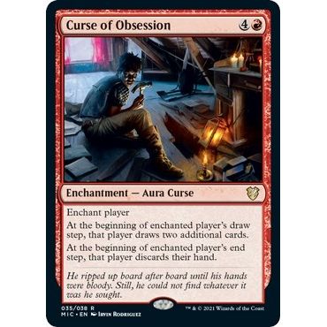 Image for Curse of Obsession (35) (MIC) - Magic: The Gathering