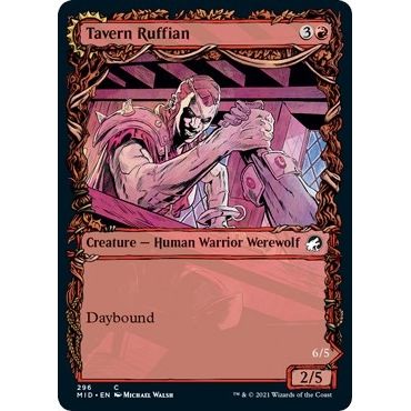 Image for Tavern Ruffian (Showcase) (296) (MID) - Magic: The Gathering