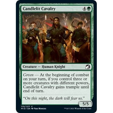 Image for Candlelit Cavalry (175) (MID) - Magic: The Gathering