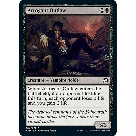 Image for Arrogant Outlaw (84) (MID) - Magic: The Gathering