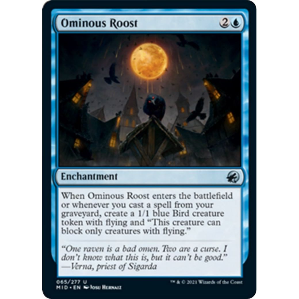 Image for Ominous Roost (65) (MID) - Magic: The Gathering