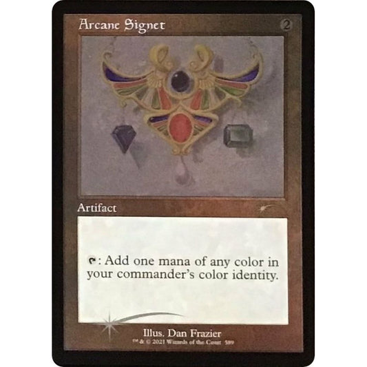 Image for Arcane Signet (589) (Foil Etched) (589) (SLD) - Magic: The Gathering
