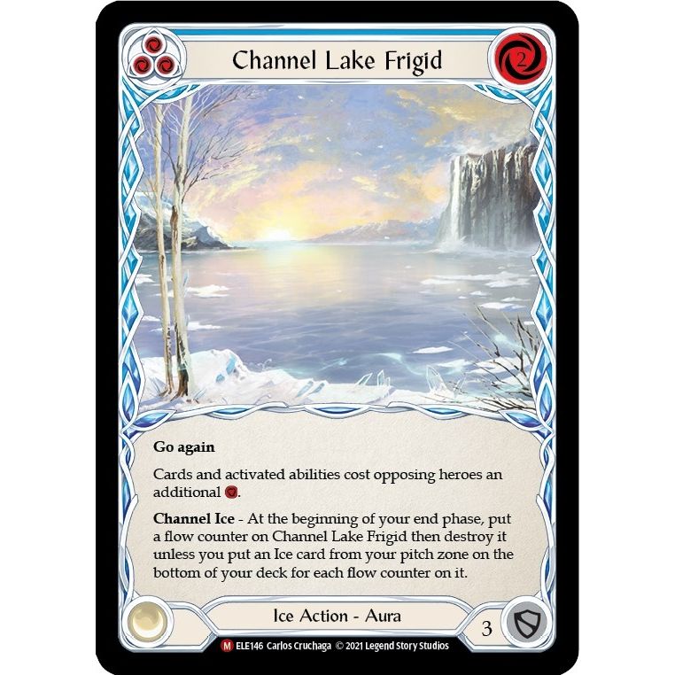 Image for Channel Lake Frigid (ELE146) (ELE) - Flesh and Blood TCG