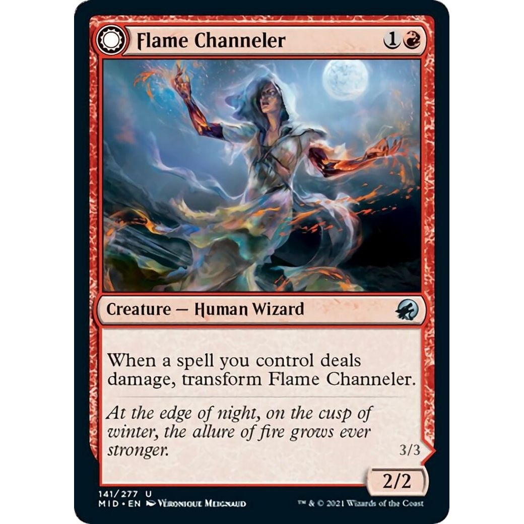 Image for Flame Channeler (141) (MID) - Magic: The Gathering