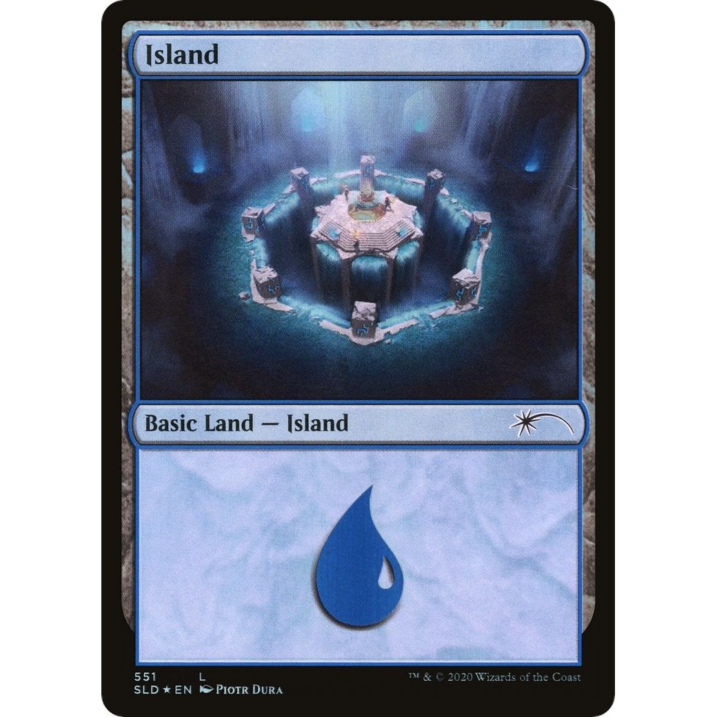 Image for Island (551) (551) (SLD) - Magic: The Gathering