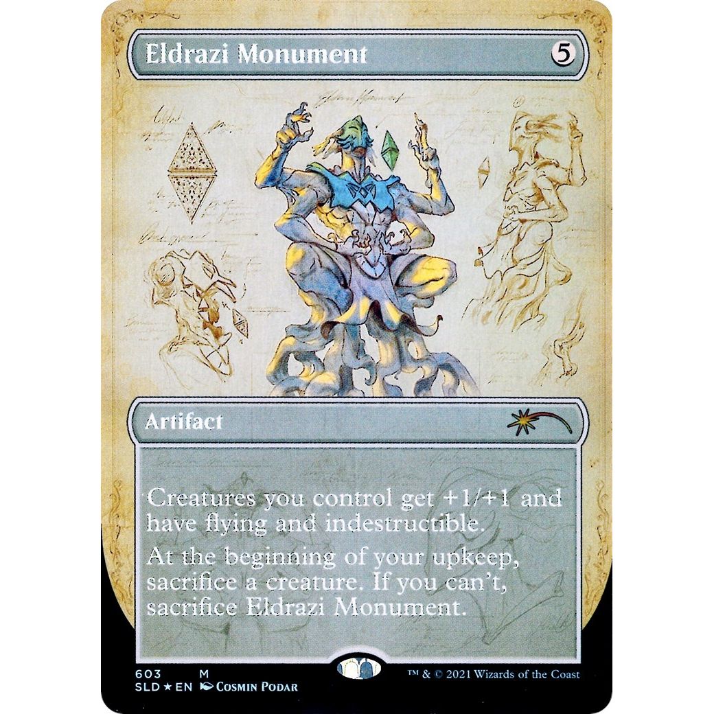 Image for Eldrazi Monument (603) (SLD) - Magic: The Gathering