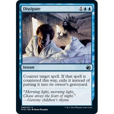 Image for Dissipate (49) (MID) - Magic: The Gathering