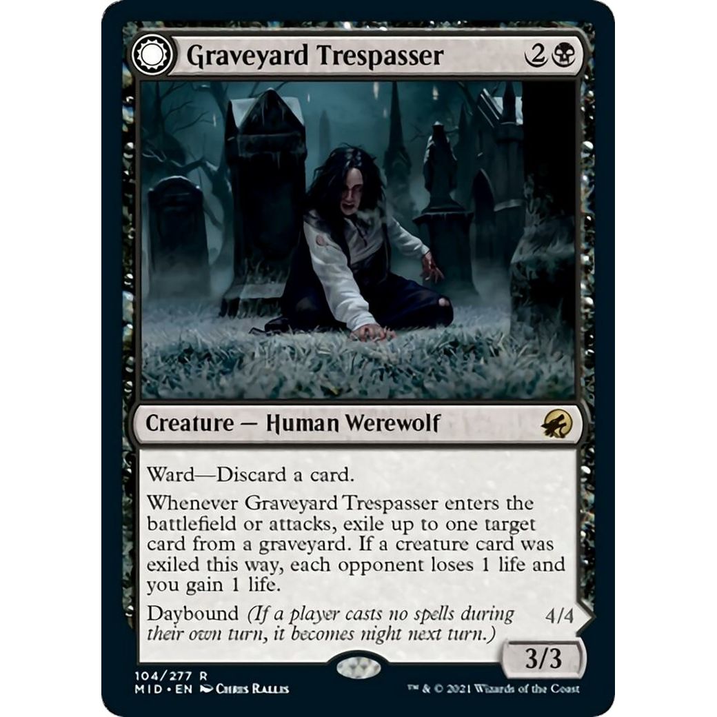 Image for Graveyard Trespasser (104) (MID) - Magic: The Gathering