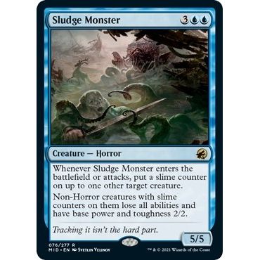 Image for Sludge Monster (76) (MID) - Magic: The Gathering