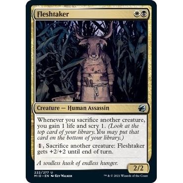 Image for Fleshtaker (222) (MID) - Magic: The Gathering