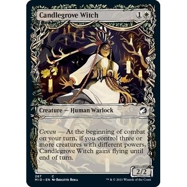 Image for Candlegrove Witch (Showcase) (287) (MID) - Magic: The Gathering