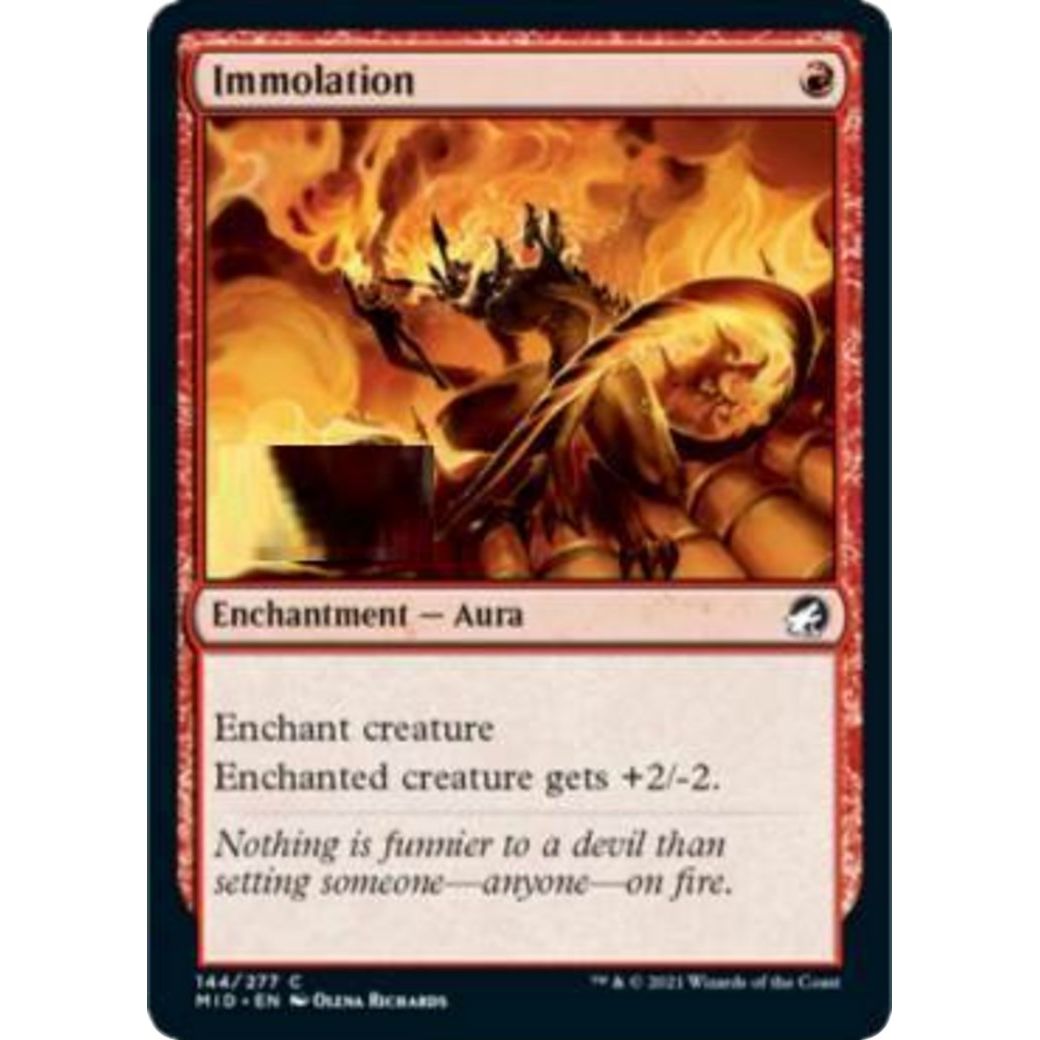 Image for Immolation (144) (MID) - Magic: The Gathering