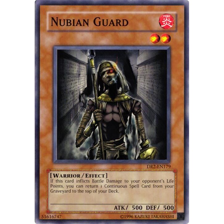 Image for Nubian Guard (DR2-EN179) (DR2) - YuGiOh