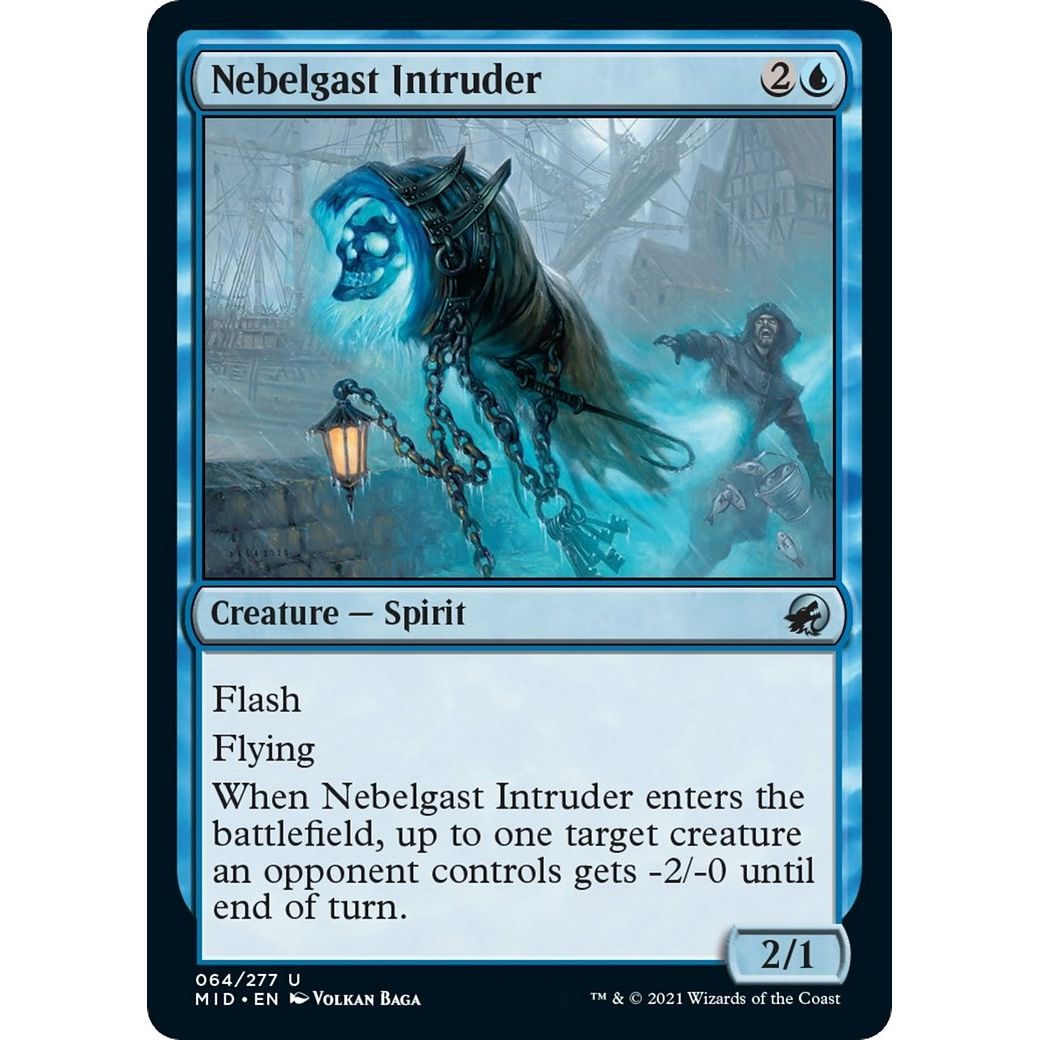 Image for Nebelgast Intruder (64) (MID) - Magic: The Gathering