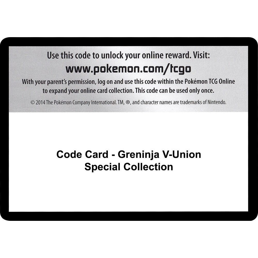 Image for Code Card - Greninja V-UNION Special Collection (SWSH07) - Pokemon