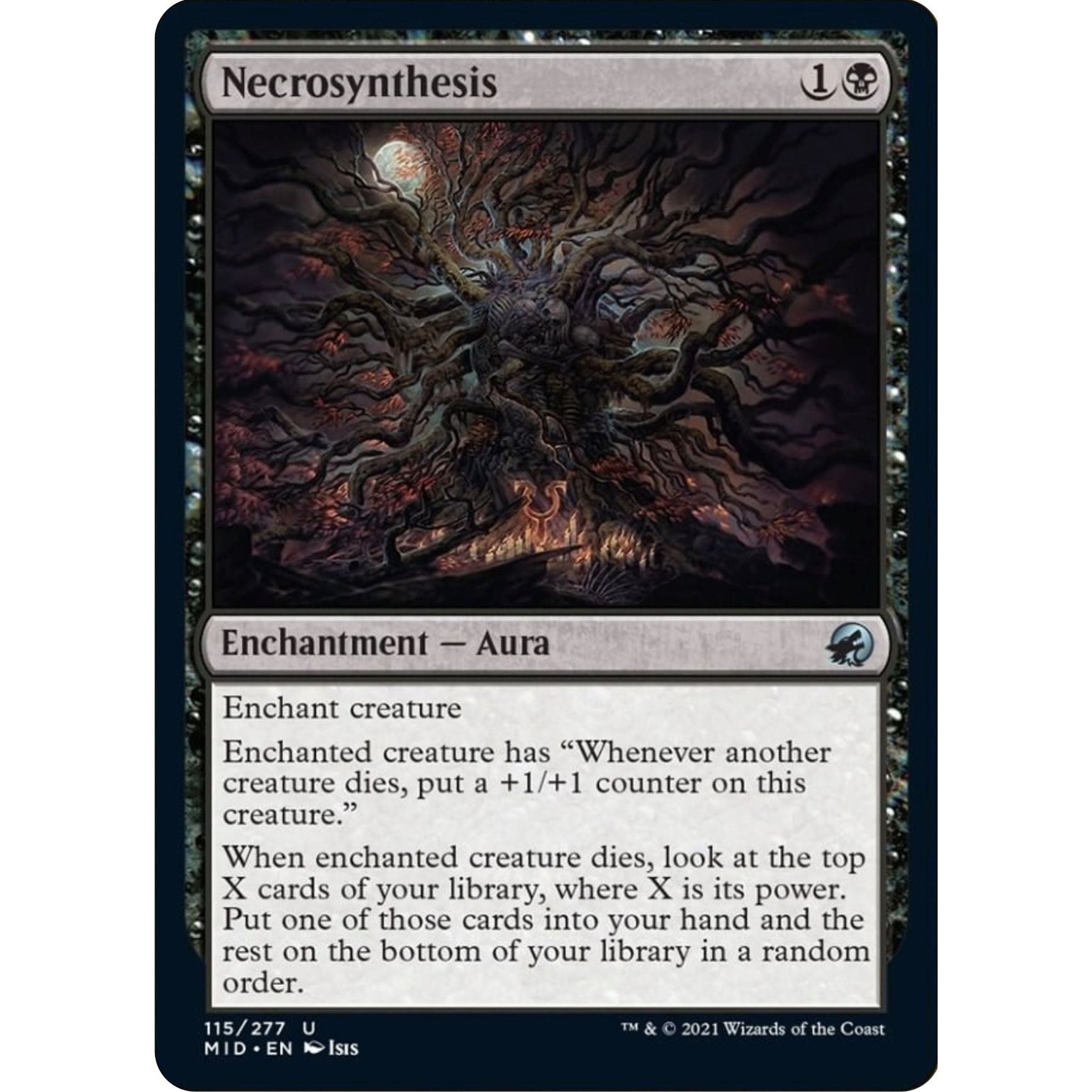 Image for Necrosynthesis (115) (MID) - Magic: The Gathering