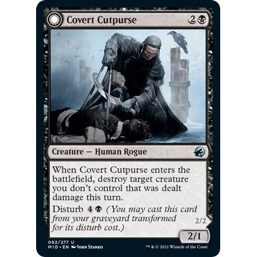 Image for Covert Cutpurse (92) (MID) - Magic: The Gathering