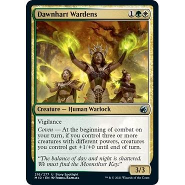 Image for Dawnhart Wardens (216) (MID) - Magic: The Gathering